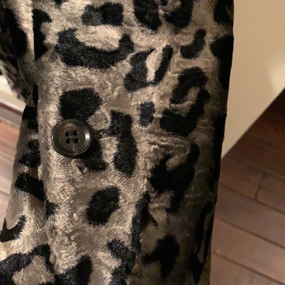 Karen Millen Ultimate Leopard Coat Sz 6 US, EU 38 - Picture 9 of 11